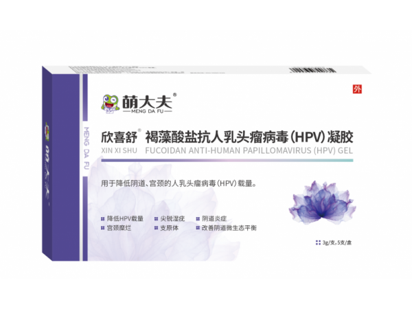 褐藻酸盐抗人乳头瘤病毒(HPV) 凝胶
