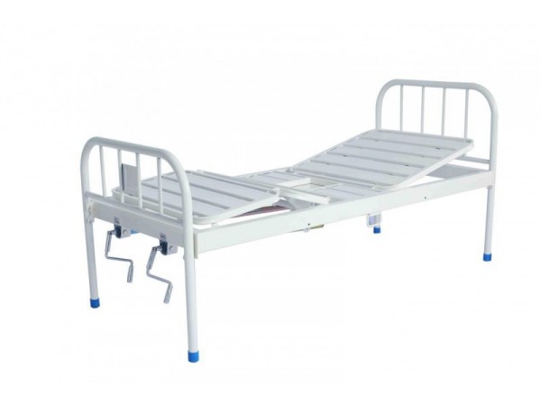 众佳E21A钢制喷塑二功能便孔护理床  条式床面、便孔